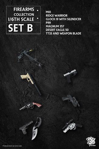 ZCWO-1/6th Scale Firearms Collection 2.0 Set B
